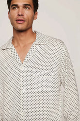 William Printed TENCEL™ Modal Long Pajama Set